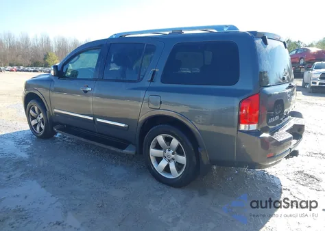2011 Nissan Armada Sv из США, поврежденный, VIN 5N1BA0ND5BN602945
